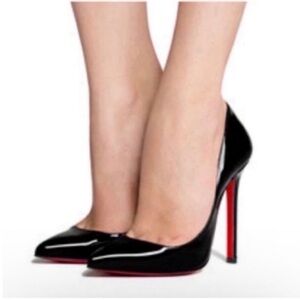Christian Louboutin Pigalle 120mm Patent leather heels RETAIL 895